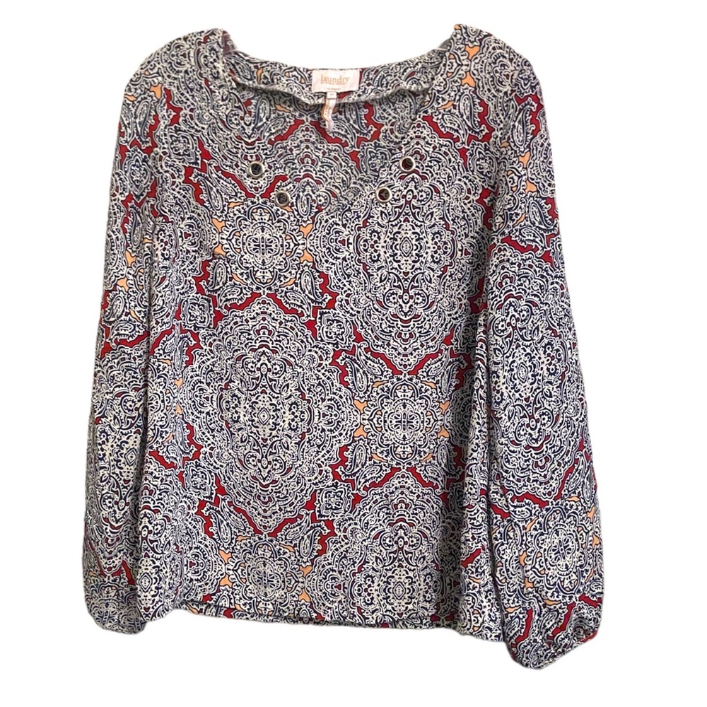 Laundry by Shelli Segal blouse XS